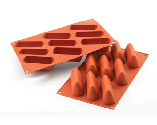 Teglia in silicone gianduiotto 8 cm Silikomart