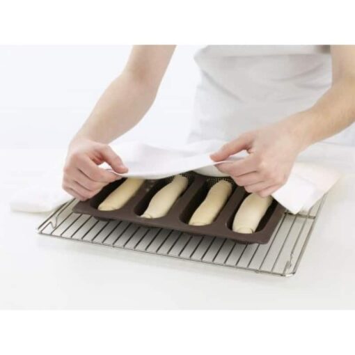 Stampo per quattro mini baguette Lekué - immagine 2