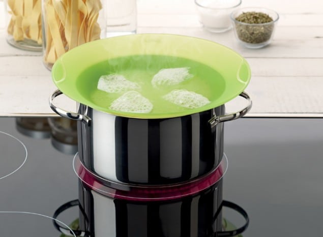 Coperchio anti fuoriuscita Verde 27cm Lekue - immagine 3