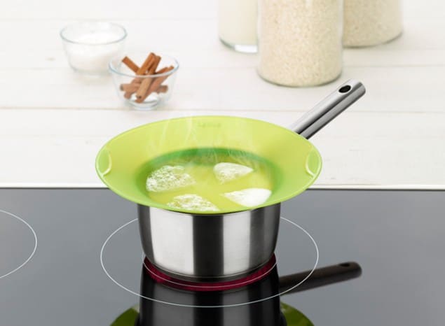 Coperchio anti fuoriuscita Verde 27cm Lekue - immagine 4