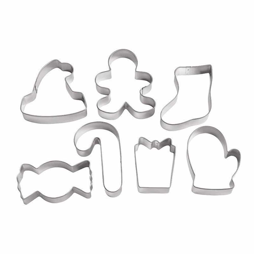 Tagliabiscotti Natale Set 7 pz Wilton