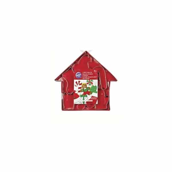 Tagliabiscotti Natale Set 7 pz Wilton - immagine 2