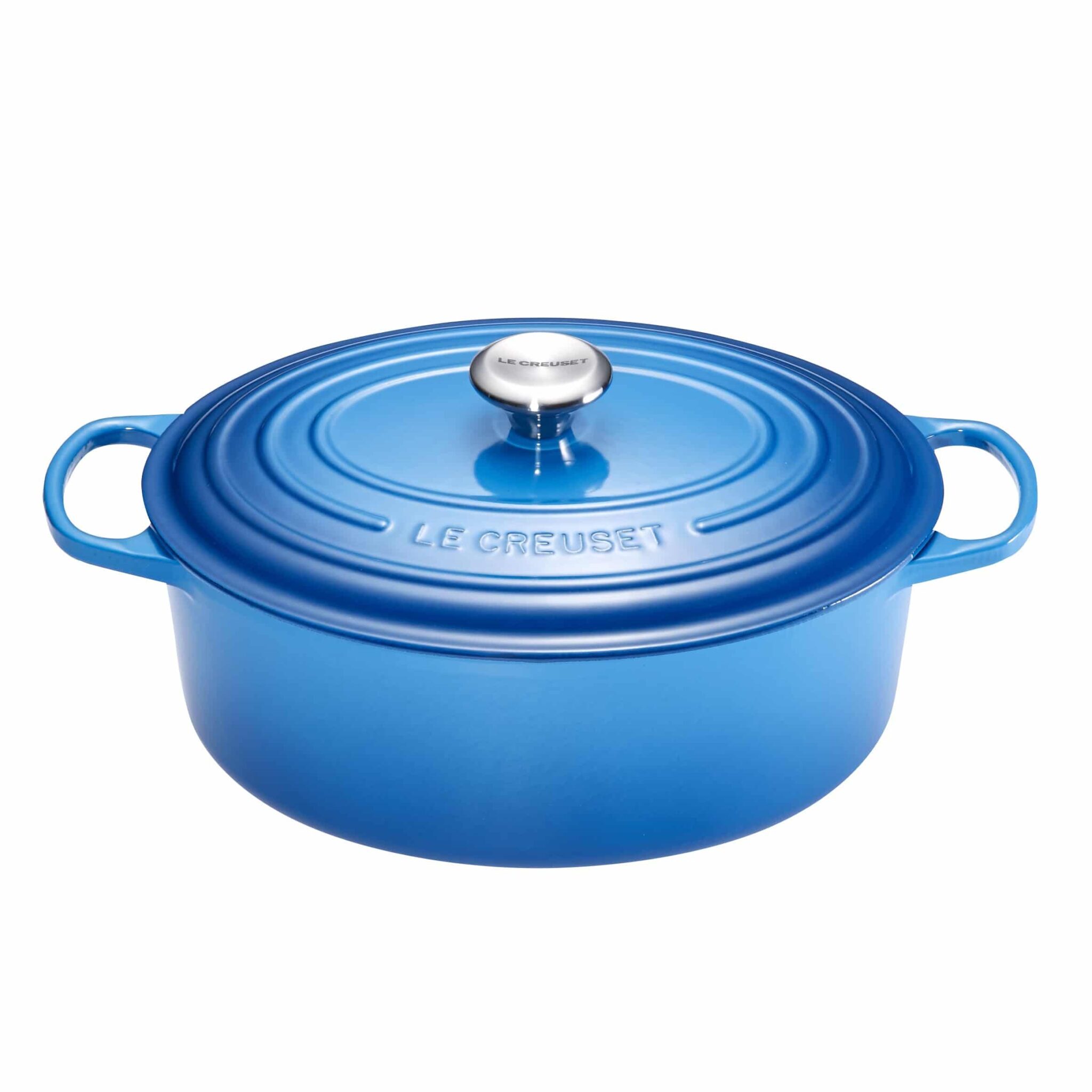 Casseruola ovale in ghisa Blu 27cm Le Creuset - Del Gatto Forniture