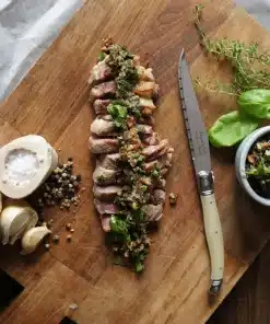 Alternative view of Coltelli bistecca 6 pz con ceppo