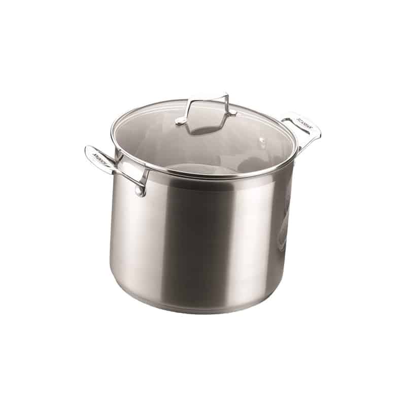 Pentola alta acciaio 24 cm con coperchio Impact Scanpan