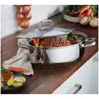 Alternative view of Casseruola ovale acciaio inox Pisa Kuchenprofi