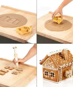 Taglia biscotti casetta di pan di zenzero Tescoma