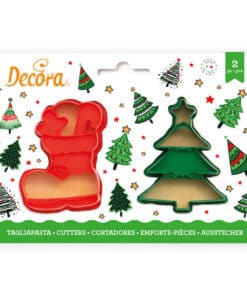 Tagliapasta Albero di Natale e Stivale Decora